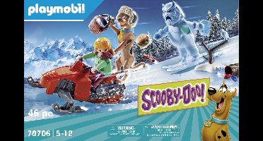 PLAYMOBIL SCOOBY-DOO! Avontuur met Snow Ghost - 70706
