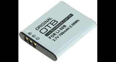 OTB Camera accu compatibel met o.a. Olympus Li-50B / 700 mAh