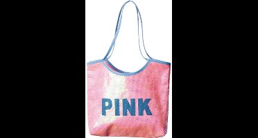 Tas pailletten pink