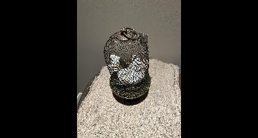 Gazen stolp roest- voorjaar- Pasen- stoer sober- decoratie- wonen