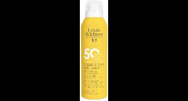 Louis Widmer Clear & Dry Sun Spray 50 Parfumvrij