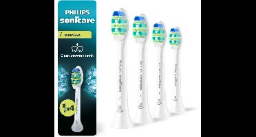 Philips Sonicare InterCare Opzetborstels – 4 stuks - Wit - HX9004/87