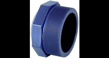 PVC Stop 2 duims met schroefdraad, PN10