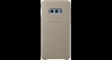 Samsung lederen cover - grijs - voor Samsung Galaxy S10e
