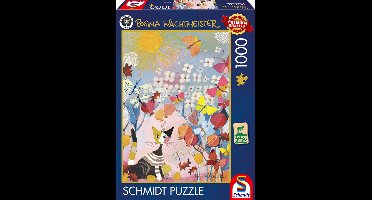 Schmidt - Legpuzzel - Gestreepte kittens - Rosina Wachtmeister - 1000 stukjes - Volwassenen - vanaf 12 jaar