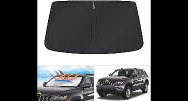 Zonnescherm voor Jeep Grand Cherokee 2011-2021 - Blokkeer UV-stralen, Opvouwbaar en Koeler