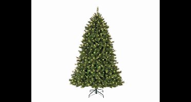 Everlands Malmo spruce - kunstkerstboom met verlichting groen 2,4m x 1,57m