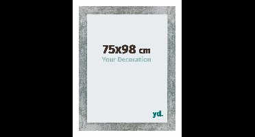 Your Decoration - Puzzellijst 75x98 cm - IJzer Geveegd - Puzzellijst 1500-2000 stukjes - MDF Fotolijst - Mura