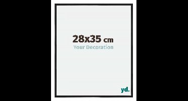 Your Decoration - Fotolijst 28x35 cm - Kunststof - Zwart Mat - Annecy