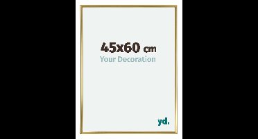 Your Decoration - Puzzellijst 45x60 cm - Goud - Puzzellijst 500-1000 stukjes - Kunststof Fotolijst - Annecy