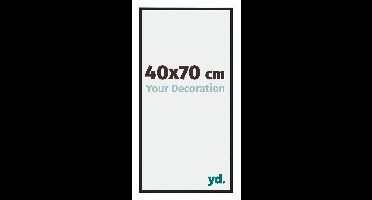 Your Decoration - Fotolijst 40x70 cm - Aluminium - Zwart Hoogglans - Miami