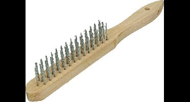 Sam - Staaldraadborstel - 3 RIJEN