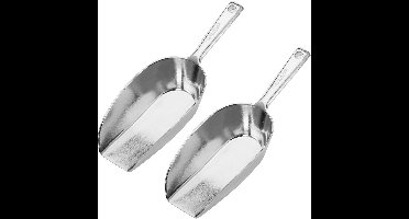 Westmark 2 bak/weeg/vulscheppen, vulvolume: 300 ml elk (ca. 290 g bloem), aluminium, Hygia, zilver, 915122E3