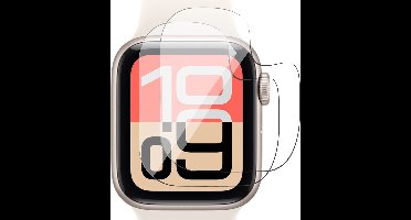 Screenprotector geschikt voor Apple Watch SE 3/2/1 40mm - 2x FlexGuard Screen Protector