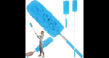 Uitschuifbare microvezel stofdoek 35-83 cm – Multifunctionele stofreiniging voor meubels, plafonds, en meer