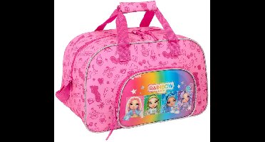 Safta 40 Cm Rainbow High Shine Tas Roze