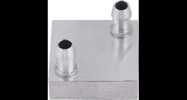 Aluminium Waterkoelblok 40x40mm voor CPU, Elektronica en Industriële Toepassingen