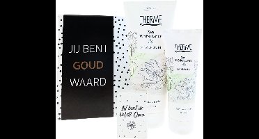 Therme Cadeauset Zen White Lotus – 4-delig – Douche + Hand Balm + Chocoladewens + Oma-zeep – Cadeau voor oma