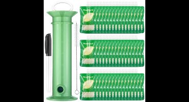 Navulbare babyvoeding zakjes set met 50 draagbare zakjes voor puree en babyvoeding maker
