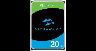 Seagate SkyHawk AI interne harde schijf 20 TB 7200 RPM 512 MB 3.5" SATA III