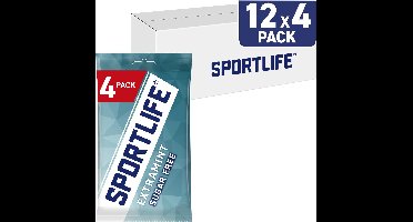 Sportlife Extramint kauwgom - extreem fris & suikervrij - 12x(4x18g)