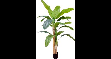 Bananen Kunstplant 180 cm | Bananen Kunstboom | Kunstplanten voor Binnen | Musa Kunstplant | Kunst Bananenboom | Nep Bananenplant