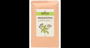 Haar- en huidmasker Manjistha, 100% natuurlijk, ayurvedisch, 50 gram