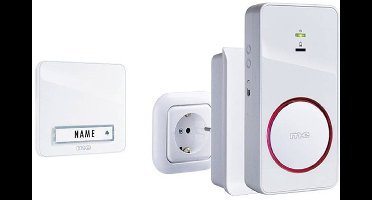 M-E BELL-281 Portable Draadloze DEURBEL - COMPLETE SET - 41152