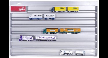Herpa 029728 H0 Vitrinekast Kunststof 700 mm x 450 mm x 35 mm