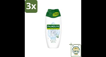 3 x Palmolive Naturals - Douchegel - Sensitive - Voor Gevoelige Huid - 250 ml - Grootverpakking - Gevoelige Huid - Douchegel - Melkproteïnen - Zachte Douchegel - Hydraterend