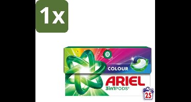 Ariel – Pods 3in1 – Color – 500 g – 25 wasbeurten - 1 stuk