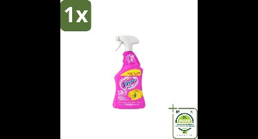 1 x Vanish – Vlekverwijderaar Spray – Oxi Action 4-in-1 – 940 ml - Vlekverwijderaar - Wasmiddel - Vlekken Verwijderen - Kleurverlies Voorkomen - Vetvlekken Verwijderen