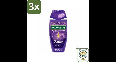 3 x Palmolive Douchegel Aroma Essence Ultimate Relax 250 ml - Grootverpakking - Douchegel Lavendel - Ontspanning Onder De Douche - Aromatherapie - Douchegel Voor Gevoelige Huid - Douchegel Met Lavendel En Ylang Ylang