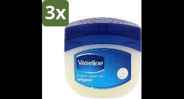 Vaseline - Original - Petroleum Jelly - Beschermend - 250 ml - Bulkverpakking - 3 stuks