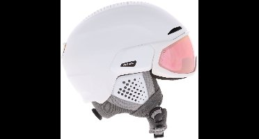 Alpina Oro QV MIPS Skihelm Met Photochromic Vizier - Wit