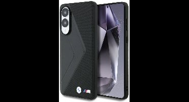 Bmw Case Lederen Oversized Strepen Magsafe Voor Samsung Galaxy S25 Edge