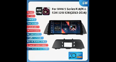 Android Car Radio Player – Autoradio Multimedia Systeem – Navigatie Systeem – CarPlay Auto Stereo – Touchscreen Radio – Groot 10,25 Inch Scherm – Android 13 Besturingssysteem