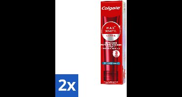 2 x Colgate - Tandpasta - Max White - Ultra Freshness Pearls Whitening - 75 ml - Witte Tanden - Tandpasta - Colgate - Whitening - Frisheid