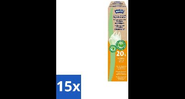 Swirl – Pedaalemmerzakken – Bio – 20 L – 6 zakken - Bulkverpakking - 15 stuks