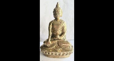 Buddha Statue/ Meditating/Bronze /Antique Finished /Handmade/ 15cm