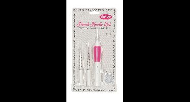 Punchnaaldenset Opry roze