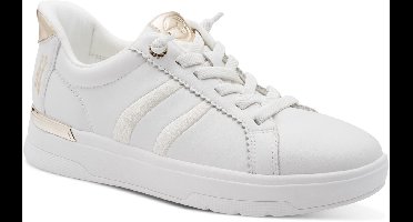 Tamaris Comfort Essentials Dames Sneakers - WIT/GOUD