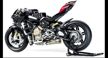 Tamiya Modelbouwpakket Militaire voertuigen - 14143 Ducati Superleggera V4 met Racing Kit - Motorfiets Plastic - 1:12 - Modelbouw