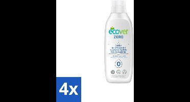 Ecover - Vloeibaar wasmiddel - Wol & Fijnwas - 1 liter - Voordeelverpakking - 4 stuks