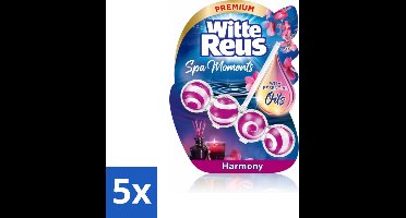 5 x Witte Reus - Wellness Scents Toiletblok - Harmony - 1 Toiletblok - Toiletblok - Wellness Geur - Harmonie Geur - Toilet Reinigen - Anti-kalk