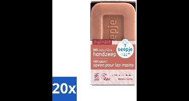 20 x Seepje - Handzeep - Duurzaam & Milieuvriendelijk - Vetiver met Cederhout - 120 gr - Handzeep Vetiver Cederhout - Natuurlijke Handzeep - Duurzame Handzeep - Milieuvriendelijke Handzeep - Handzeep Met Vetiver
