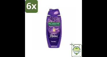 Palmolive - Aroma Essences Ultimate Relax - Douchegel - Ontspannende Geur - 400 ml - Voordeelverpakking - 6 stuks - Douchegel - Lavendel