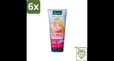 Kneipp - Shampoo & Douche - Prinsessen - 200 ml - Voordeelverpakking - 6 stuks - Kinder shampoo - Kinder douche