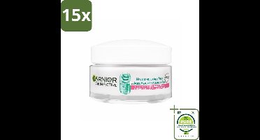 15 x Garnier - SkinActive - Dagcrème - Hyaluronzuur & Aloë Vera - Hydraterend - 50 ml - Grootverpakking - Dagcrème - Hyaluronzuur - Aloë Vera - Hydraterende Crème - Droge Huid