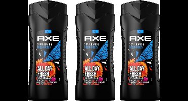 Axe XL Douchegel - Skateboard Fresh Rose - 3 x 400 ml